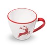 GMUNDNER KERAMIK Gourmet Coffee Cup Capacity 0.2 Litres Ruby Red