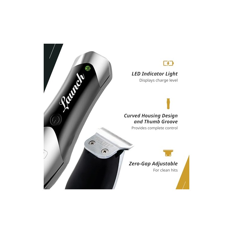 Wahl Launch Trimmer 2510L-100 Recortadora Profesional Inalámbrica para Barbería