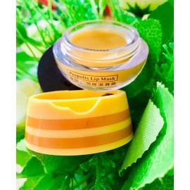 Balsamo Labial Lip Mask Miel Diseño Tarrito Panal