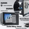 Othralith Small Safe Box for Money, 0.23 Cu Ft Mini