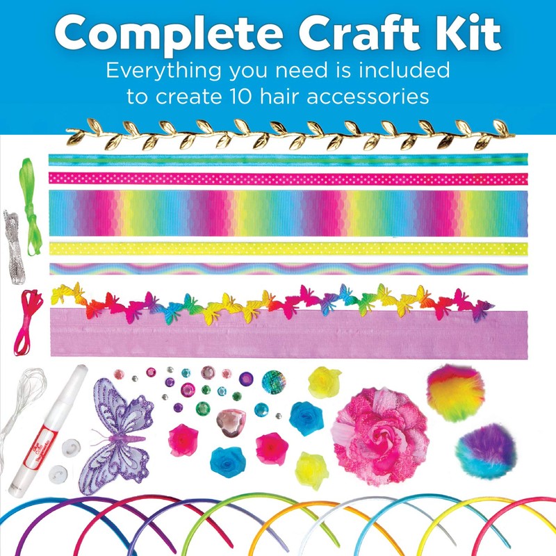 Creativity for Kids Fashion Headband Making Kit - Makes 10