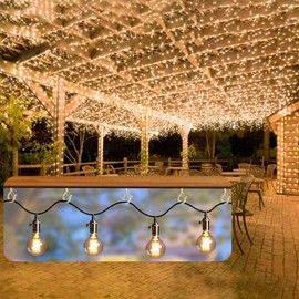 FSAH 24 PCS Q-Hanger Hooks, Screw Hooks for Outdoor String Lights, Safety Buckle Design Cup Eye Hook for Hanging Christmas Lights, Plants, Mounted on Wall Ceiling, Include 1 Wing Nut Driver, Gold