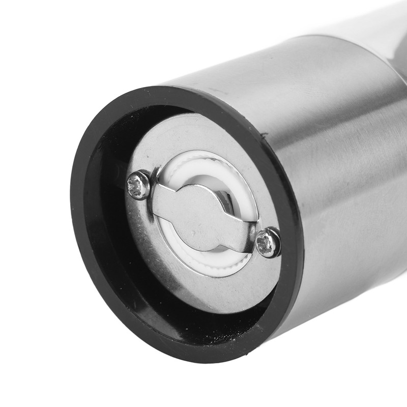 Pepper Mill Professional Refillable Ceramic Rotor Coarseness Adjustable Manual Pepper