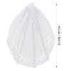 Elegant Short Bridal Veil Lace Appliques Crystal Beads Wedding Veil