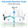 Trampoline Sprinkler - Net Friendly 360 Rotating Water Sprinkler for