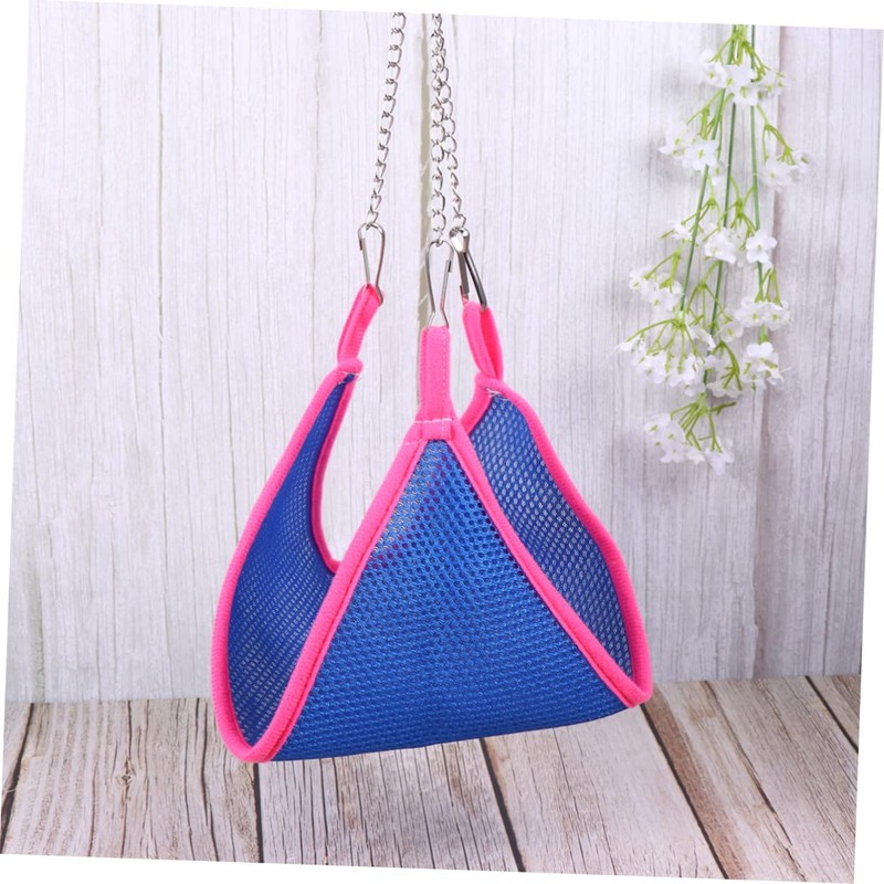 COLLBATH Triangle Mesh Lizard Hammock Pet Hanging Bed Bearded Dragon