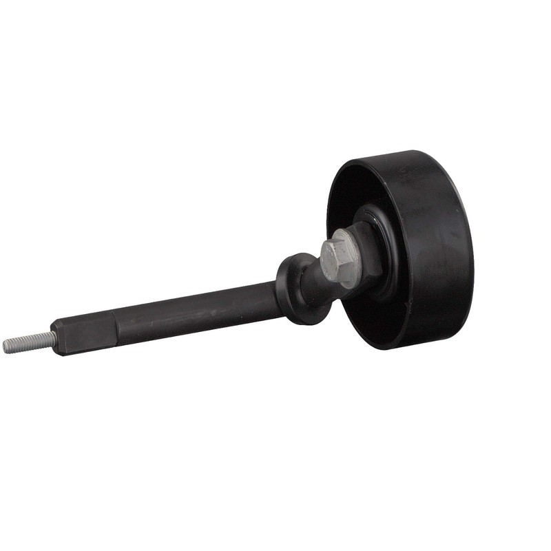 febi bilstein 30114 Pulley with Holder for V-Ribbed Belt, Pack