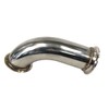 2.5" ID V-Band Turbo Stainless Steel 90 Degree Exhaust Elbow