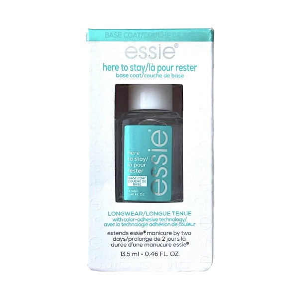 Essie Here To Stay Base Coat Clear Longwear For Nail