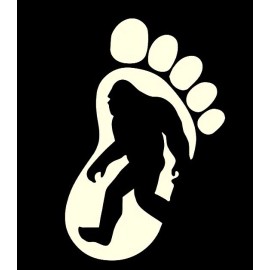 Egl 8” Bigfoot Sasquatch Yeti Sticker Decal Conspiracy Car Truck F U