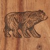 Park Designs Rustic Wood Napkin Holder