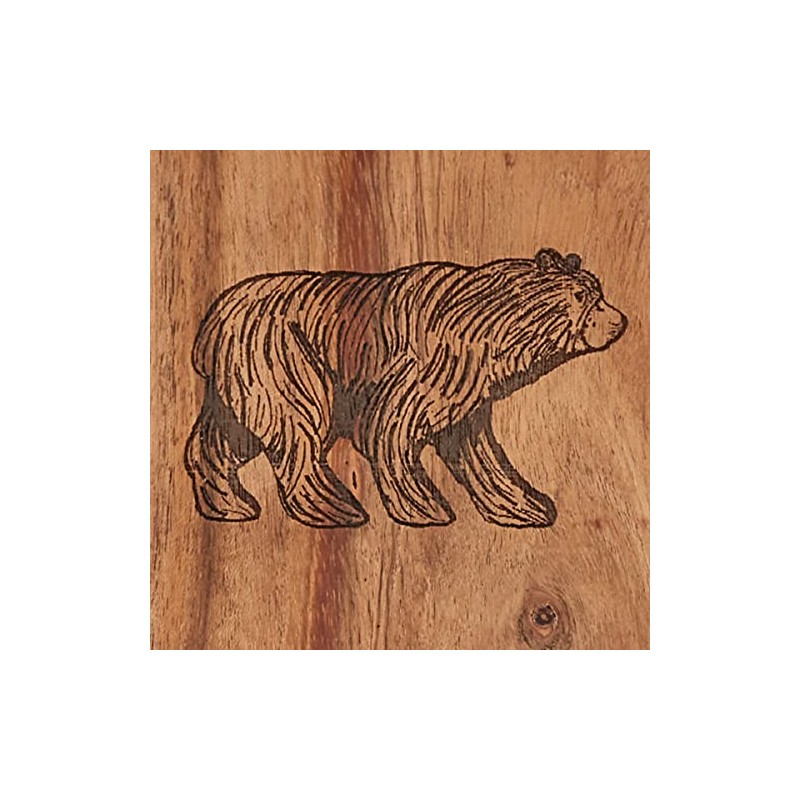 Park Designs Rustic Wood Napkin Holder