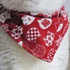 Cat Triangle Bib Cute Japanese Style Adjustable Mohair Pet Triangle