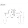 Designers Impressions Kingston Design Black Entry Lever with Matching Single