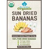 Organic Sun Dried Bananas Value Pack - Dried Fruit Individual