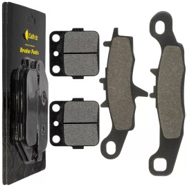 Caltric Front & Rear Brake Pads for Kawasaki KX85 KX 85 2001-2020