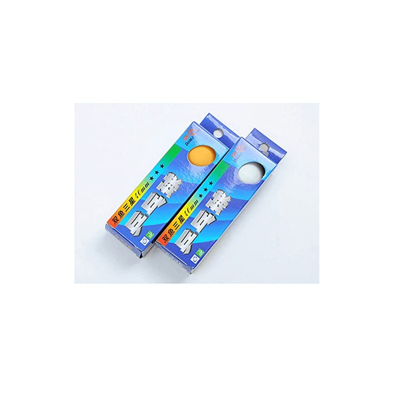 Double Fish 3 Star 30 PCS 40mm Table Tennis Balls