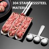 Jindizi Triple Meat Baller Scoop, Stainless Steel Meatball Machine Meatball