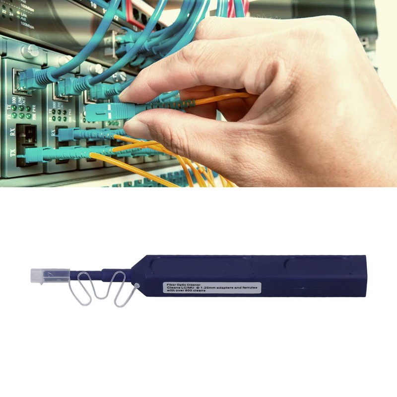 Fiber Optic Cleaner Anti Static ABS LC MU Cable Cleaning