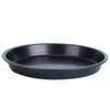 TOPINCN Pizza Pan Round Oven Tray Baking Tools Nonstick Dish