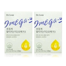 Dr.Lin Dr.Lin Supercritical Altige Omega 3 1025mg x 30 capsules x 2 boxes WY / 닥터린 닥터린 초임계 알티지 오메가3 1025mg x 30캡슐 x 2박스 WY