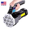 Bruggex 1200000LM LED Flashlight High Lumens Tactical Flash Light USB