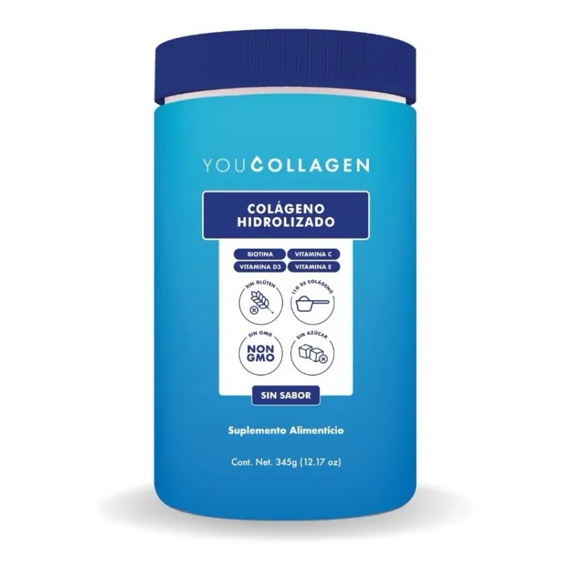 Colgeno Hidrolizado en Polvo Multiblue Goli con Biotina y Vitamina