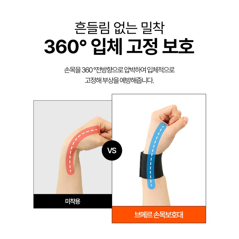 [물리치료사 자문개발] 브메르 1mm 에어핏 손목보호대 베이지, FREE, 2개 [Physical