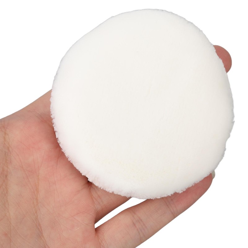 5pcs Face Powder Puff Double Sided Raised Pile Soft Skin