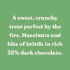 THEO Chocolate Holiday Nutcracker Brittle Organic Dark Chocolate Bar, 55%