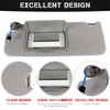 PEVAST Left & Right Sun Visor with Upgraded Bright LED