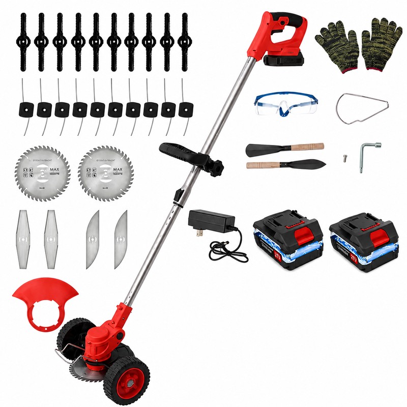 Cordless Grass Trimmer for Lawn & Garden Care – 21V