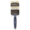 Swissco Pro Gel Grip Vented Hair Brush Gloss (Black Gloss)