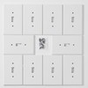 Bates- Light Switch Plates, 10 Pack, 4.88" x 3.11", Mid-
