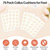 75 almohadillas para callos en dedos y pies, almohadillas de