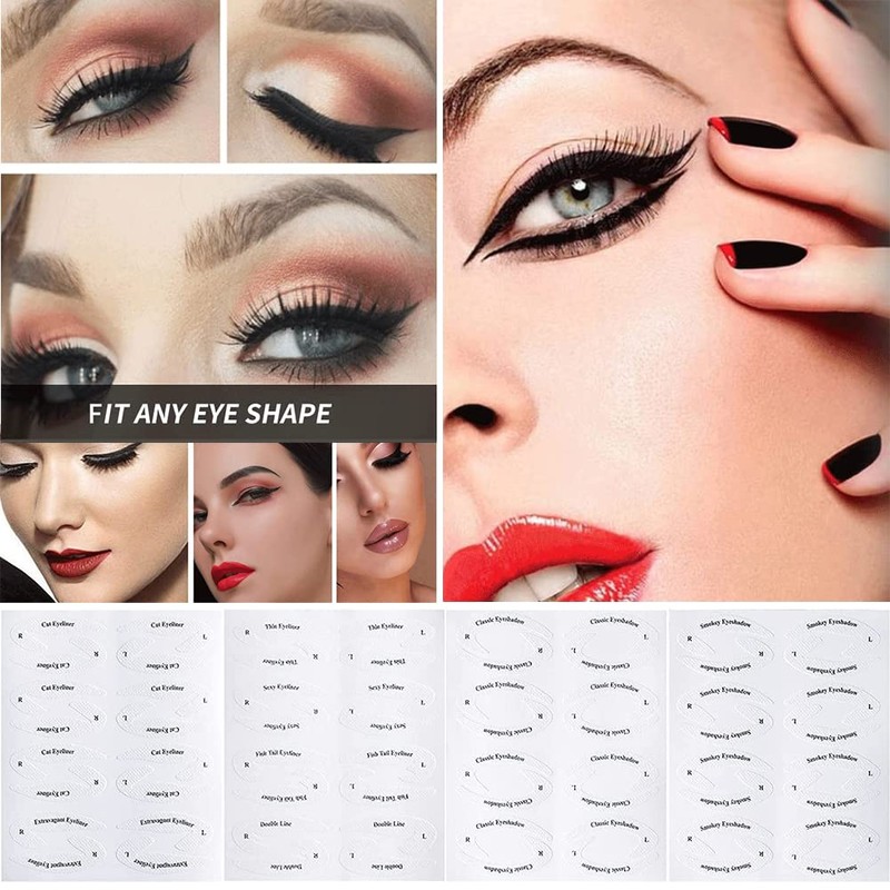 Eyeliner Stencil Eyeshadow Stencil, Eyeliner Stencil Sticker & Eyeshadow Stencils