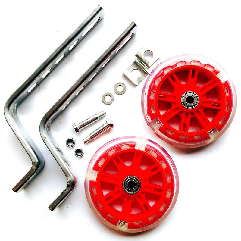 Auxiliary wheel bicycle light -emitting wheel children's car flash wheel
