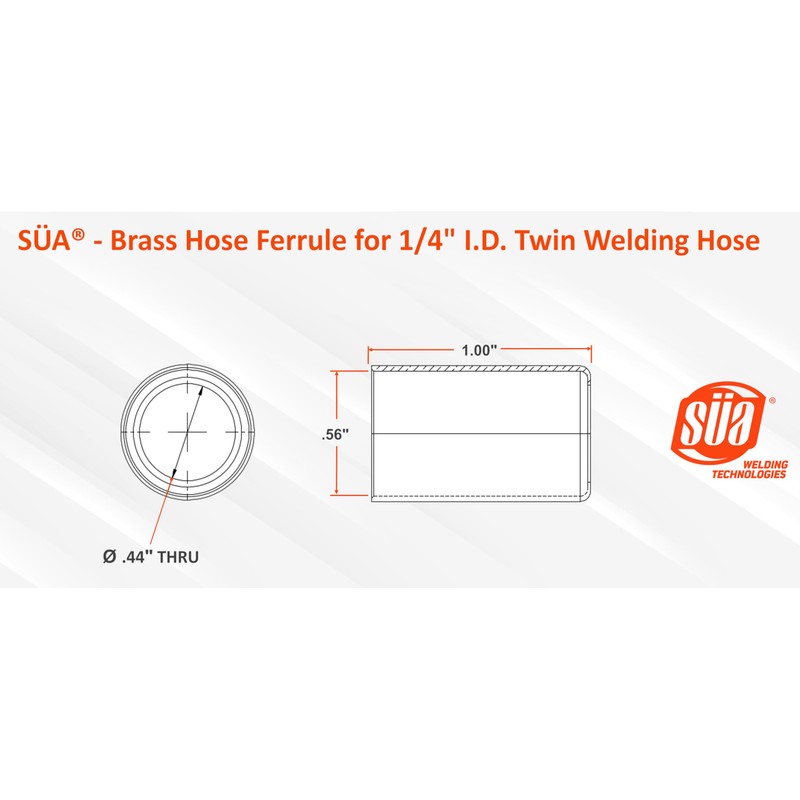 SÜA® - Repair Kit for Twin Oxy/Fuel 1/4" I.D. Welding