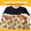 Niuara Fall Maple Plastic Table Cloth - 4 Pack 54"
