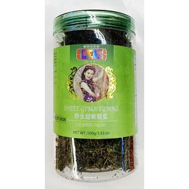 Sweet Gynostemma Tea Leaves, Traditional Asian Herb, 3.53 oz (100g) 野生甜絞股藍