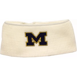 Unknown Michigan Wolverines Knit Headband M Logo Block 12291