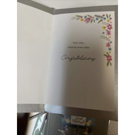 american greetings Just Married Card Retail Price 4.99