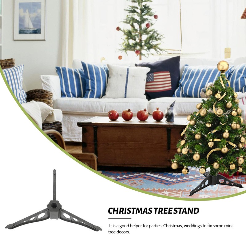 Healifty Adjustable Base 6Pcs Xmas Tree Bases Stand Christmas Tree