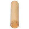 Omabeta 2pcs Eco-Friendly Tube Portable Tea Storage Cylinder Mini Round
