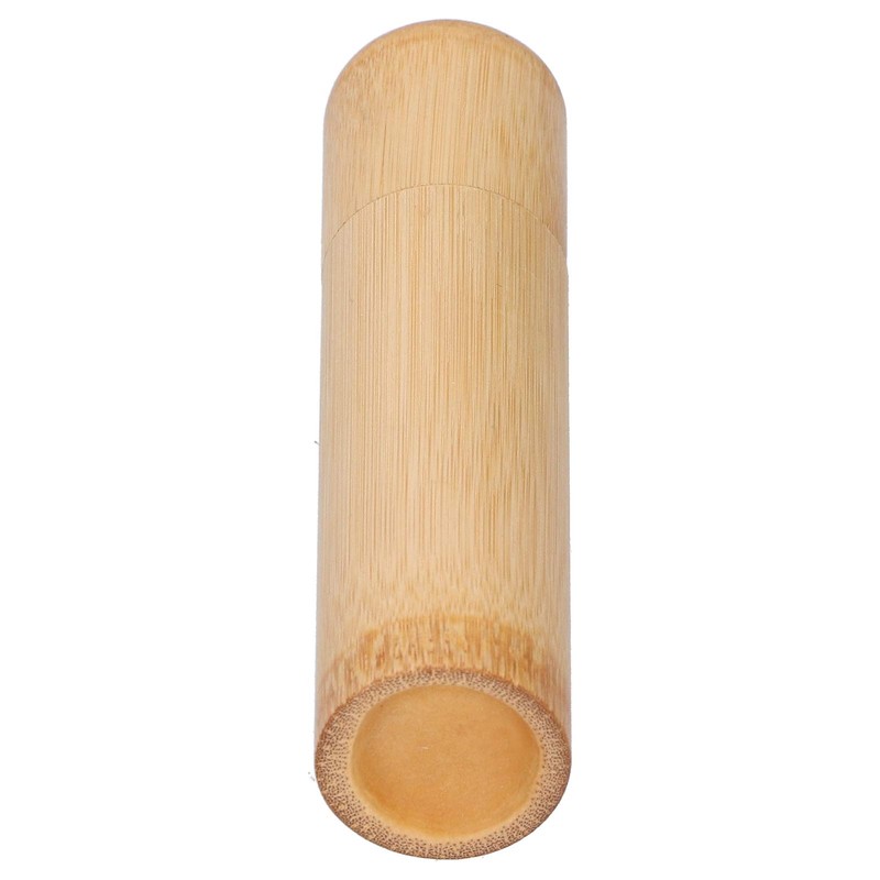 Omabeta 2pcs Eco-Friendly Tube Portable Tea Storage Cylinder Mini Round