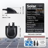Pjerjzn Solar Cable Entry Gland with 10AWG Solar Cable and
