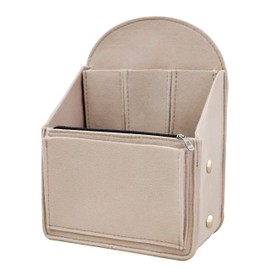 Soyizom Felt Backpack Organiser Insert for Backpack Organiser Universal Bag in Bag Men or Women Handbag Shoulder Bags Organiser (Beige, Small)