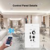 Herdio 5.25" 300W Home Store In Ceiling Speakers+In Wall Bluetooth