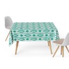 Martina Home Resin Coated Tablecloth Islands Turquoise 260cm x 140cm