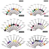 Michear 10Pcs Micro Drill Bits Set Diameter 0.1mm to 3.0mm